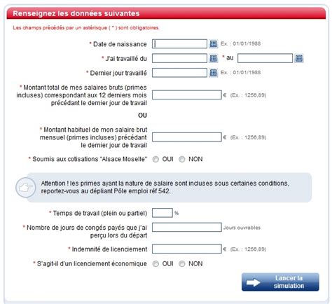 calcul are pôle emploi faux